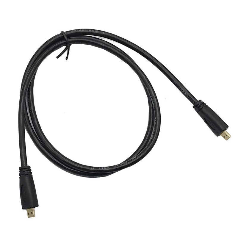Seadream High Speed Micro HDMI Male to Male Cable,Micro HDMI Type D Male to Male Cable Gold Plated (Black 3Feet) - Image 1